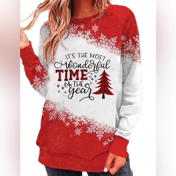 Christmas Pullover Top Size L - Picture 2 of 13